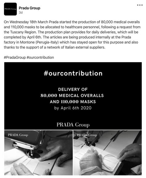 prada and coronavirus